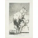 Francisco Goya, Fuendetodos 1746 - Bordeaux 1828 / Serie 'I Capricci', etching in b/n on paper