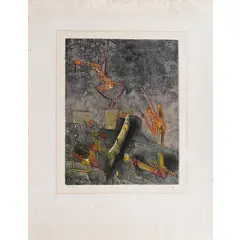 Santiago del Cile 1911 - Civitavecchia 2002 / Ma chair rio et nio de noeds, 1978 by Sebastian Matta, etching, offered Apr 2026