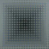 Victor Vasarely, Pecs 1906 - Parigi 1997 / Senza titolo, Stampa litografica a colori su cartoncino