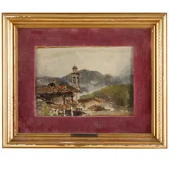 Uberto Dell’Orto, Milano, 1848 - 1895 / Senza titolo, oil on canvas