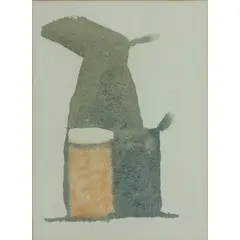 Giorgio Morandi, Bologna 1890 - 1964 / Senza titolo, Stampa litografica a colori su carta