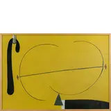 Milano 1964 / Senza titolo, 1973 by Andrea Zucchi, tempera on cartoncino, offered Apr 2026