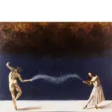 Adriano Segarelli, Roma 1978 / Entanglement, 2024, oil on canvas