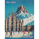 Senza titolo by Pollux Milano Cortina Winter Landscape, offered Apr 2026