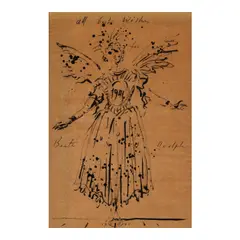 Sans titre by Eugene Berman, 1945, brush and pen and India ink on paper, offered Jul 2025