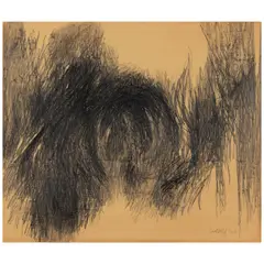 Sonia Gechtoff, Untitled, 1960, graphite on paper