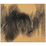 Sonia Gechtoff, Untitled, 1960, graphite on paper