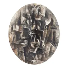 Robert Marc, Composition 56, 1990, oil on shaped canvas