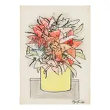 Fayad Jamís, Untitled, 1980, watercolor and charcoal on paper