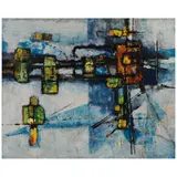Raúl Martínez, Untitled, circa 1954, oil on masonite