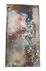 Jules Olitski, Abare, 1987, oil-based acrylic and water-based acrylic on plexiglass