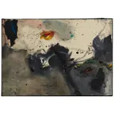 Gene Davis, Yellow Square, circa 1958, oil on canvas