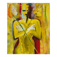 Elvira Bach, Untitled, 1989, acrylic on canvas