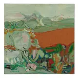 Gabriel Godard, Paysage, 1966, oil on canvas