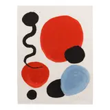 Alexander Calder, Circles, 1969, Lithograph in colors on Arches paper