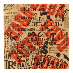 Kurt Schwitters, Kleine Dada Soirée (with Theo van Doesburg), 1922, Lithograph in colors on wove paper, from an edition of unknown size