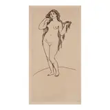 Pierre-Auguste Renoir, Frontispiece pour pages, de Mallarmé (Stella/Delteil 3)