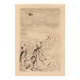 Pierre-Auguste Renoir, Sur la plage, à Berneval (Delteil/Stella 5)