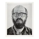 Chuck Close, Self-Portrait