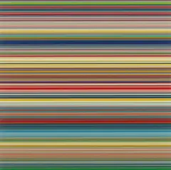 STRIP by Gerhard Richter, 2025, Digitaldruck auf Papier zwischen Aluminium und Perspex (Diasec), sold Nov 2025