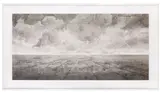 Hans Op de Beeck, LANDSCAPE (GRASSLAND), 2010, Aquarell auf Velin