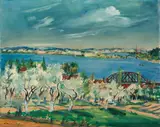 Franz Heckendorf, Blick von Caputh auf Schwielowsee und Havel