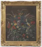 Luisa Cernovicka, Field Bouquet, First half of 20th century, oil on canvas
