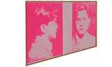 Andy Warhol, Most Wanted Men by Richard Pettibone, 1969, Acrylic and silkscreen on canvas in artist's frame, sold Oct 2014