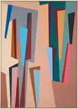 Karl Stanley Benjamin, #7, 1986, Oil on canvas