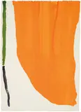 Helen Frankenthaler, Orange Downpour (Four Pochoirs portfolio)