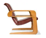 Airline chair by Kem (Karl Emanuel Martin) Weber, Custom 1934-35, sold Oct 2014