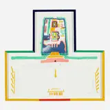 David Hockney, Red Square and the Forbidden City (from the China Diary series), 1982, lithograph in colors on Somerset satin-finish mould-made rag in artist's frame