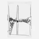 Washington Monument by Andy Warhol, 1974, screenprint on wallpaper, sold Jun 2022