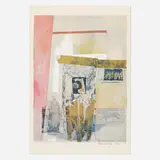 Robert Rauschenberg, Watermark, 1973, photolithograph, silkscreen in colors