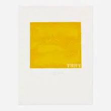 Feet (from Casts from Untitled) by Jasper Johns, 1974, lithograph in colors, sold Jun 2022