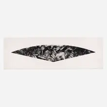 Dark Gray Curve (State I) by Ellsworth Kelly, 1988, lithograph on Arches Cover, sold Jun 2022