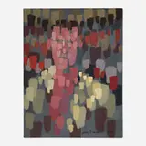 John T. Axton III, Untitled, 1962, oil on canvas