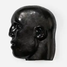 Tom Otterness, Untitled (Head), 1989, bronze