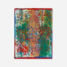 Richmond Burton, Untitled, 1998, oil on handmade paper