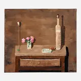 Ignacio Iturria, Rosas de Noviembre, oil on canvas