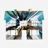 House Spin Painting by Damien Hirst, 2009, acrylic on paper, sold Jun 2022