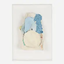 Kenneth Noland, Untitled, 1980, handmade paper relief