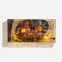 Doug and Mike Starn, Untitled, mixed media, light box