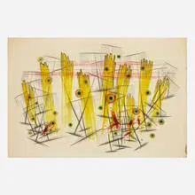 Dwinell Grant, Sundance, 1977, ink on paperboard
