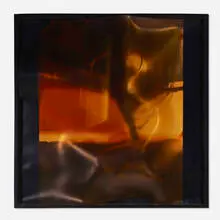 Helen Pashgian, Untitled, 1986, epoxy and mixed media on panel