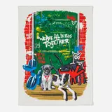 Thierry Guetta, We Are All In This Together, 2020, mixed media on canvas
