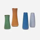 Marblehead Pottery, Collection of four vases