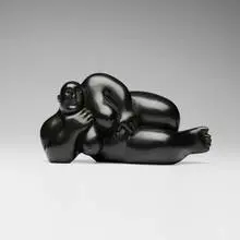 Resting Woman by Oleg Tselkov, sold Jul 2025