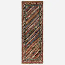 Persian Shahsavan, Pile runner, c. 1950, hand-knotted wool