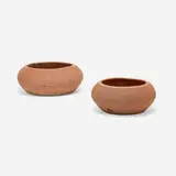Hans Sumpf Co., Hose pots, set of two, earthenware